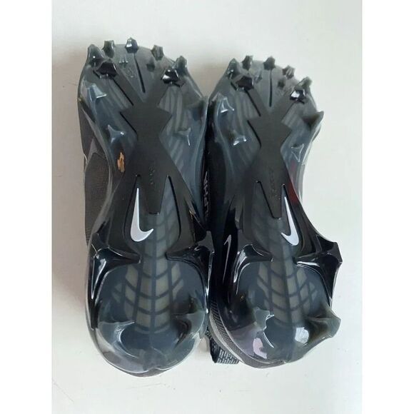 Men's  Sz 10.5 Nike Alpha Menace Elite 3 Black Football Cleats CT6648-010 NEW - Picture 12 of 13